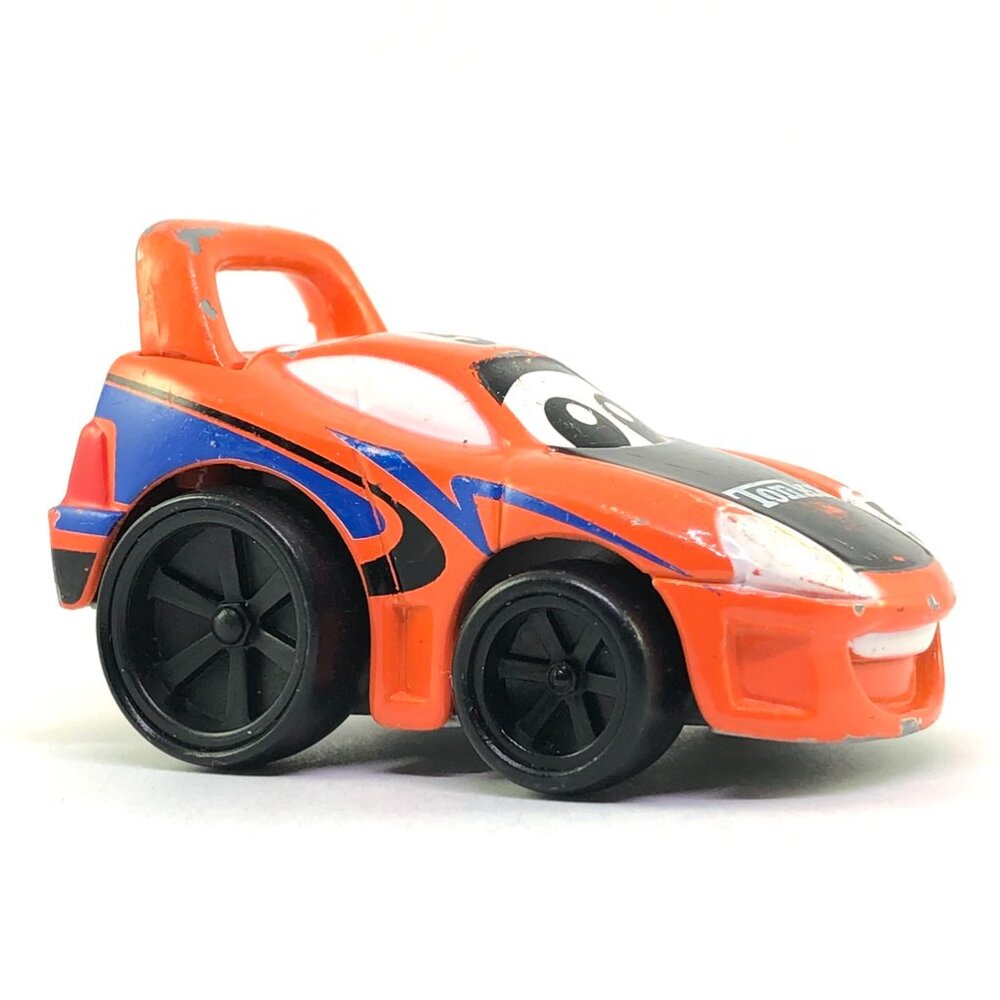 Tonka Maisto Lil Chuck & Friends race car #5 die cast orange 2003 Hasbro